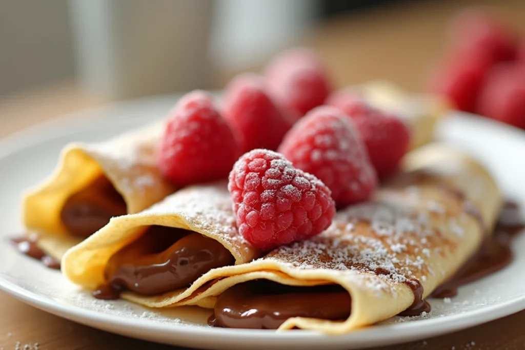 Crêpes Rezept nutella