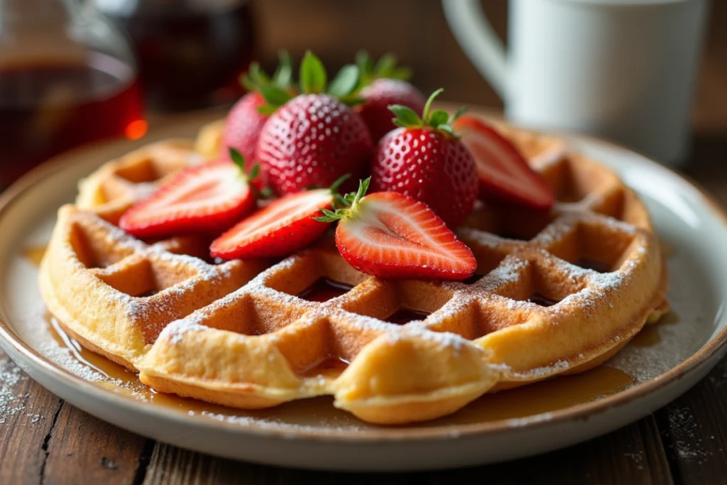 fluffige Belgische Waffeln Rezept