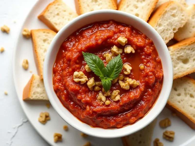 Muhammara - Würzige Beilage im türkischen Frühstück